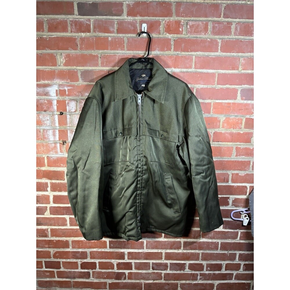 Vintage Golden Fleece Industrial Outerwear Jacket USA Made Uniform Size 46